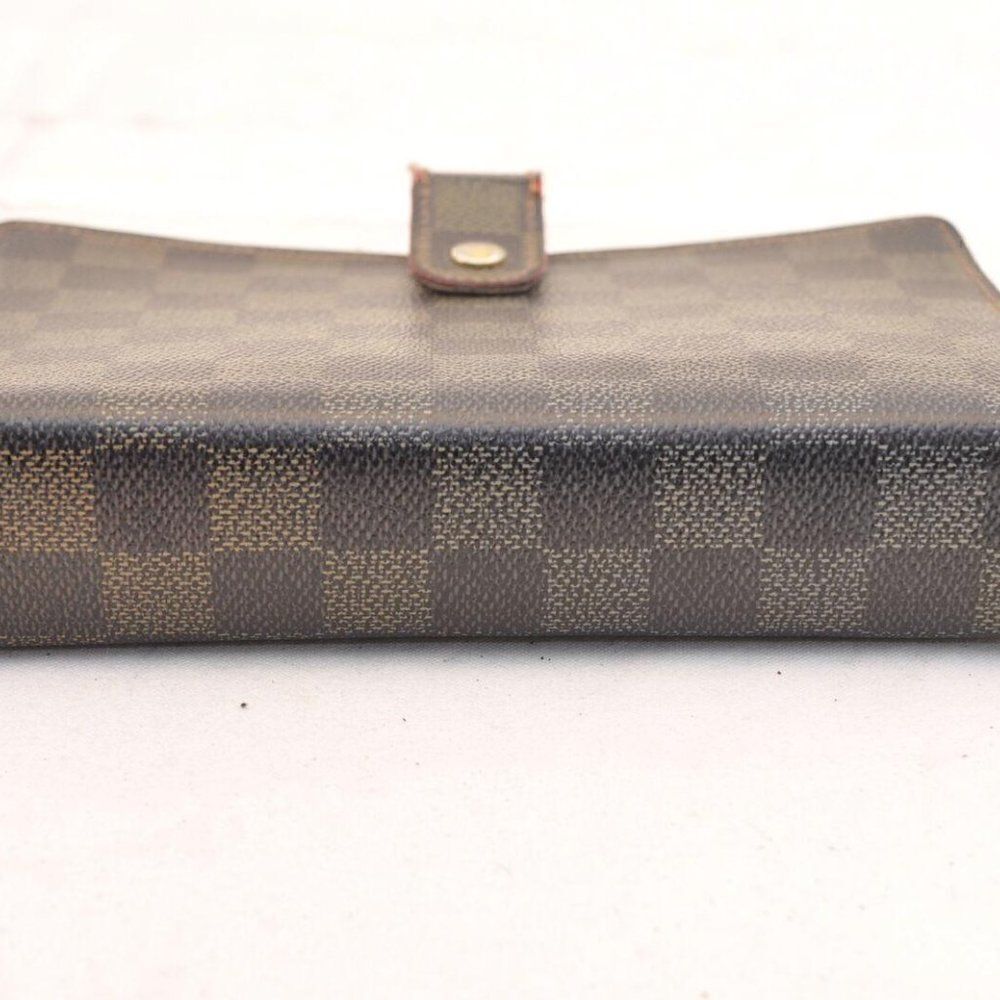LOUIS VUITTON Damier Ebene Medium Ring Agenda MM - Picture 4 of 12